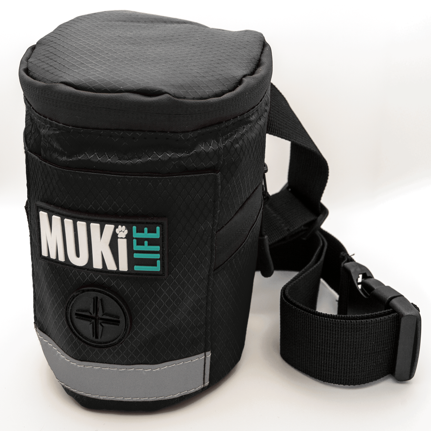 MUKi Trek Pouch - Portable Dog Bin - Black