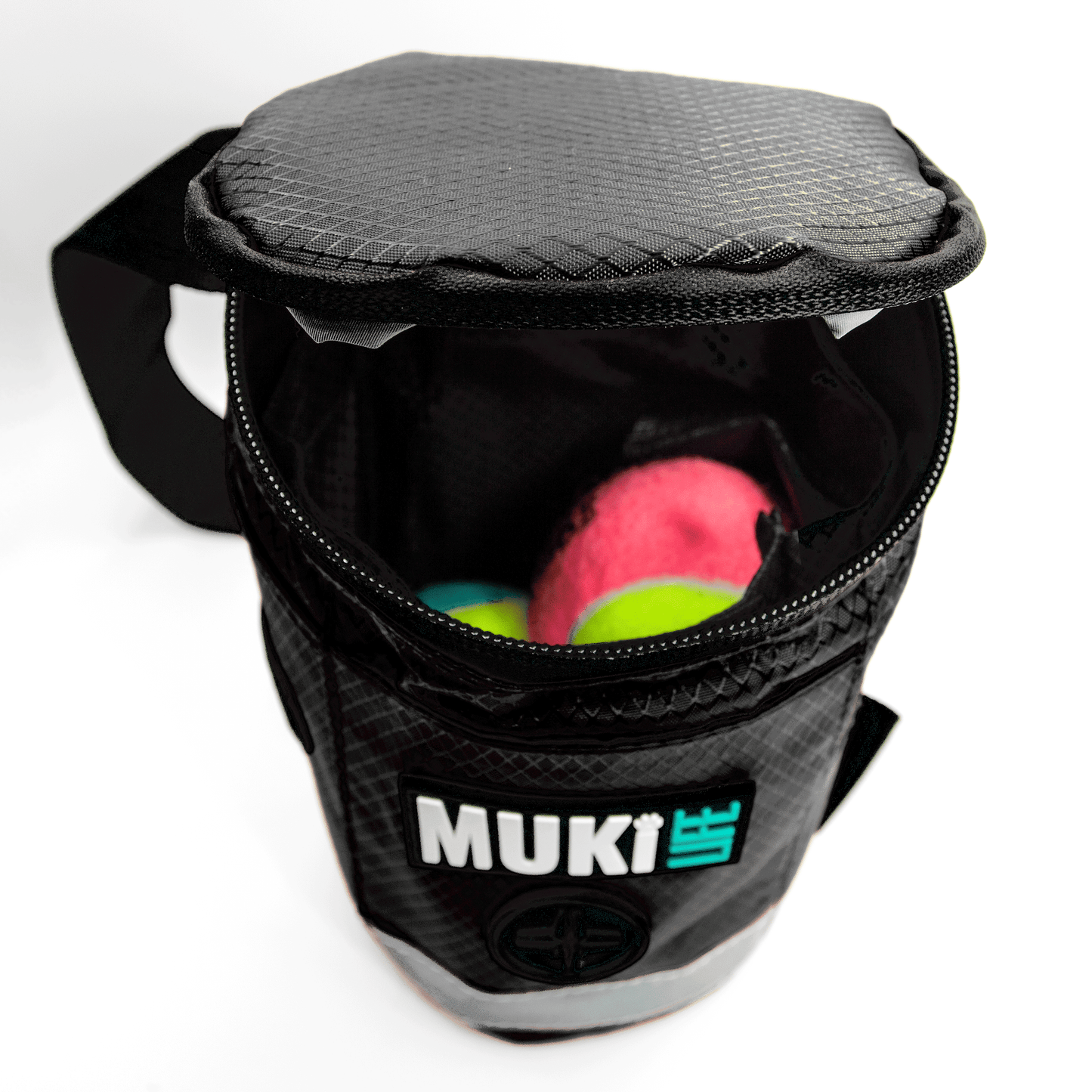 MUKi Trek Pouch - Portable Dog Bin - Black