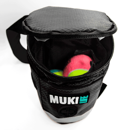 MUKi Trek Pouch - Portable Dog Bin - Black